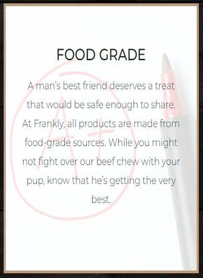 Frankly Pet Original Chicken Flavored Beefy Chew Sticks for Small to Medium Dogs - High Protein Collegen Packed - Healthy Dog Treat - Made in The U.S.A. - 5 Count 5" Stick (8807) - Image 4